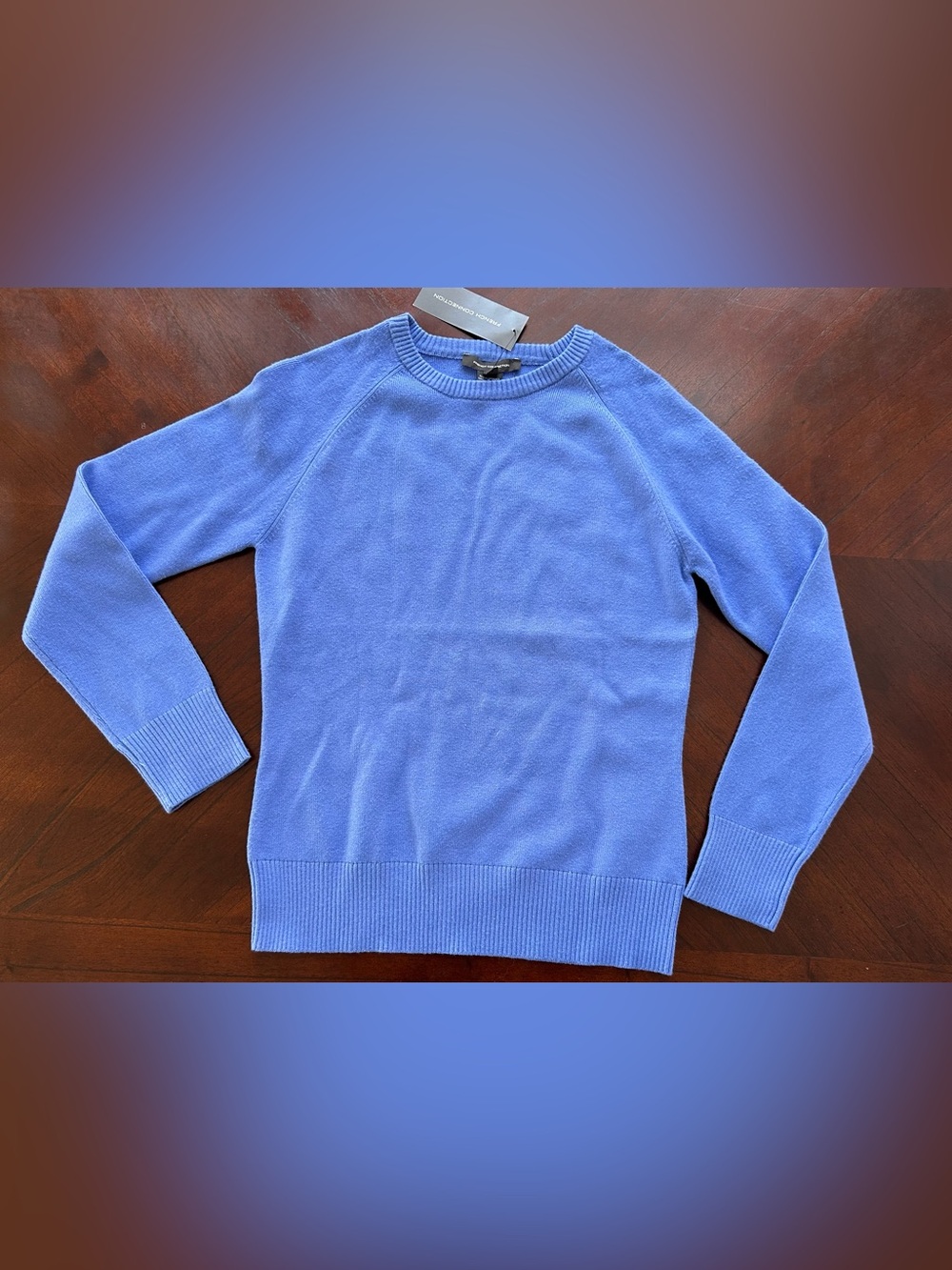 NEW French Connection Women's Crewneck Sweater - Periwinkle size L